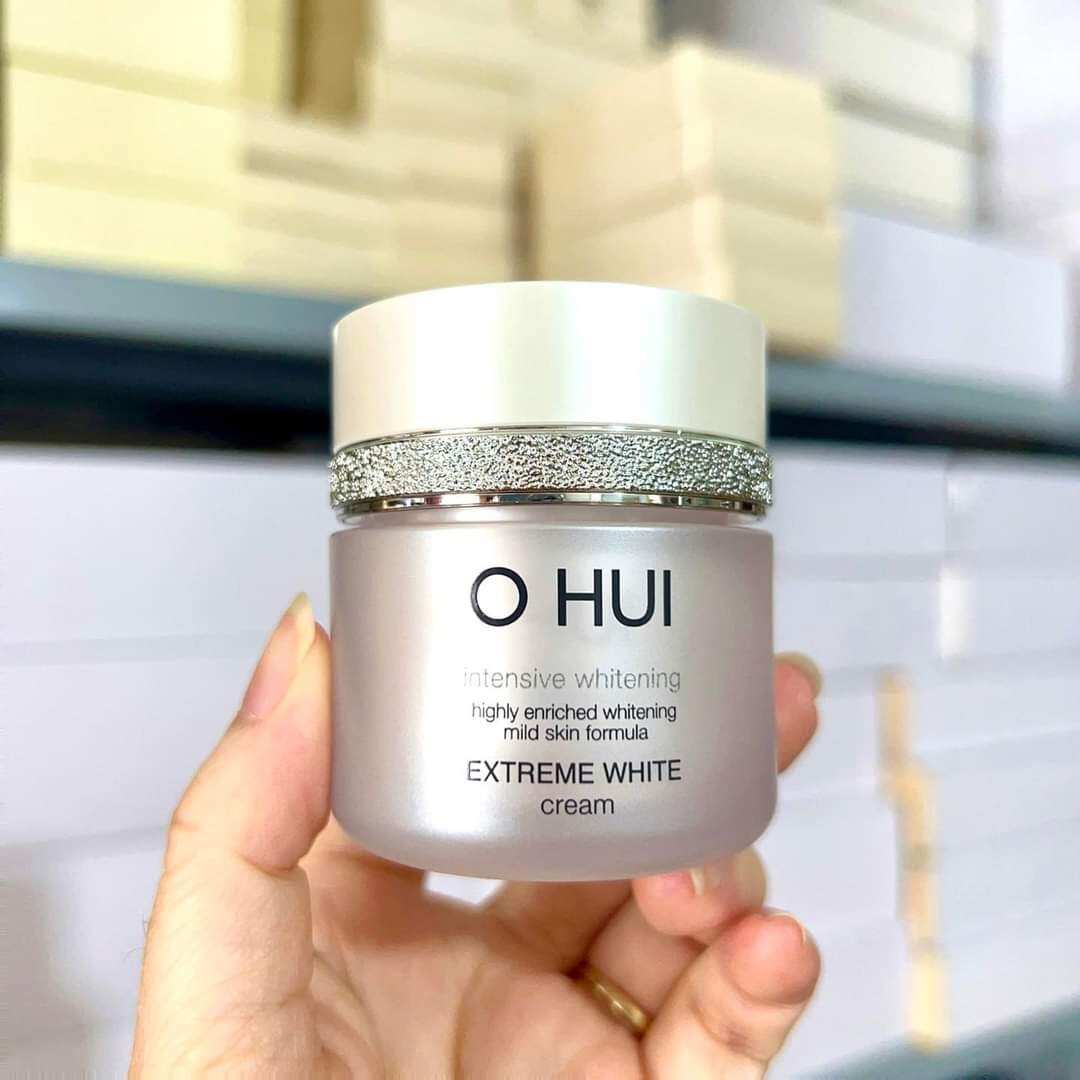 Bộ Kem Dưỡng Trắng Da Ohui Extreme White Cream 4