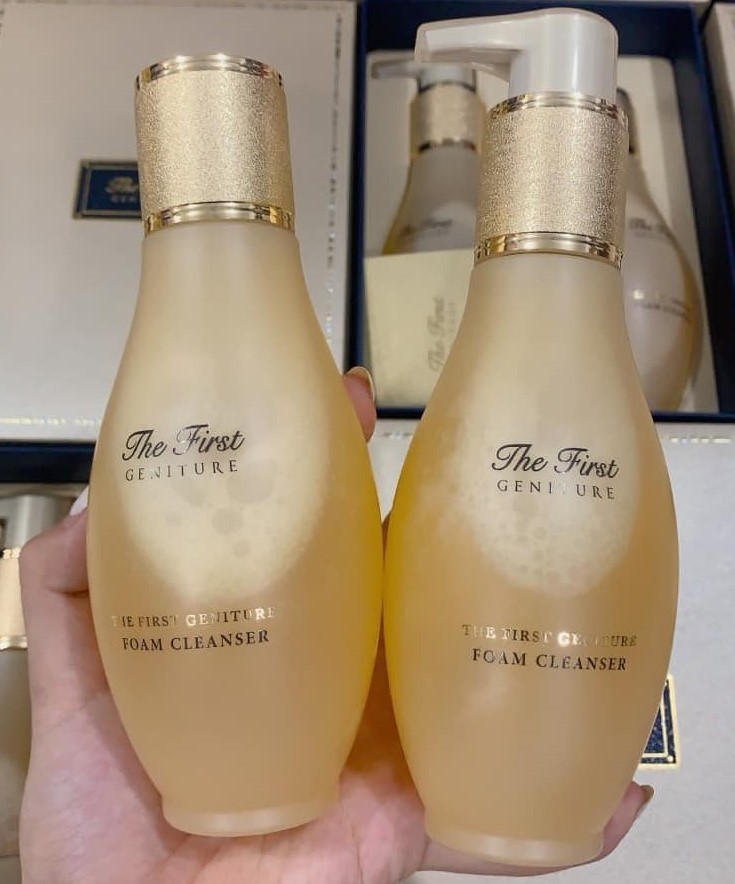 Bộ Sữa Rửa Mặt Tái Sinh Ohui The First Geniture Foam Cleanser 2