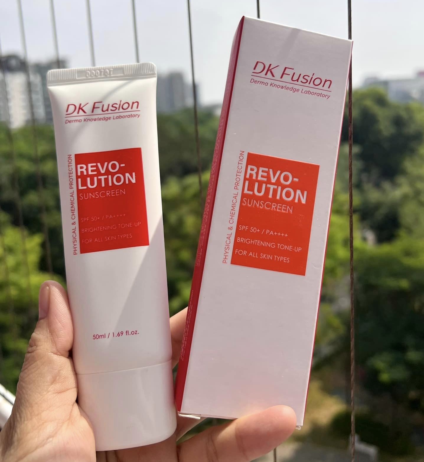 KEM CHỐNG NẮNG DK FUSION HÀN QUỐC 1