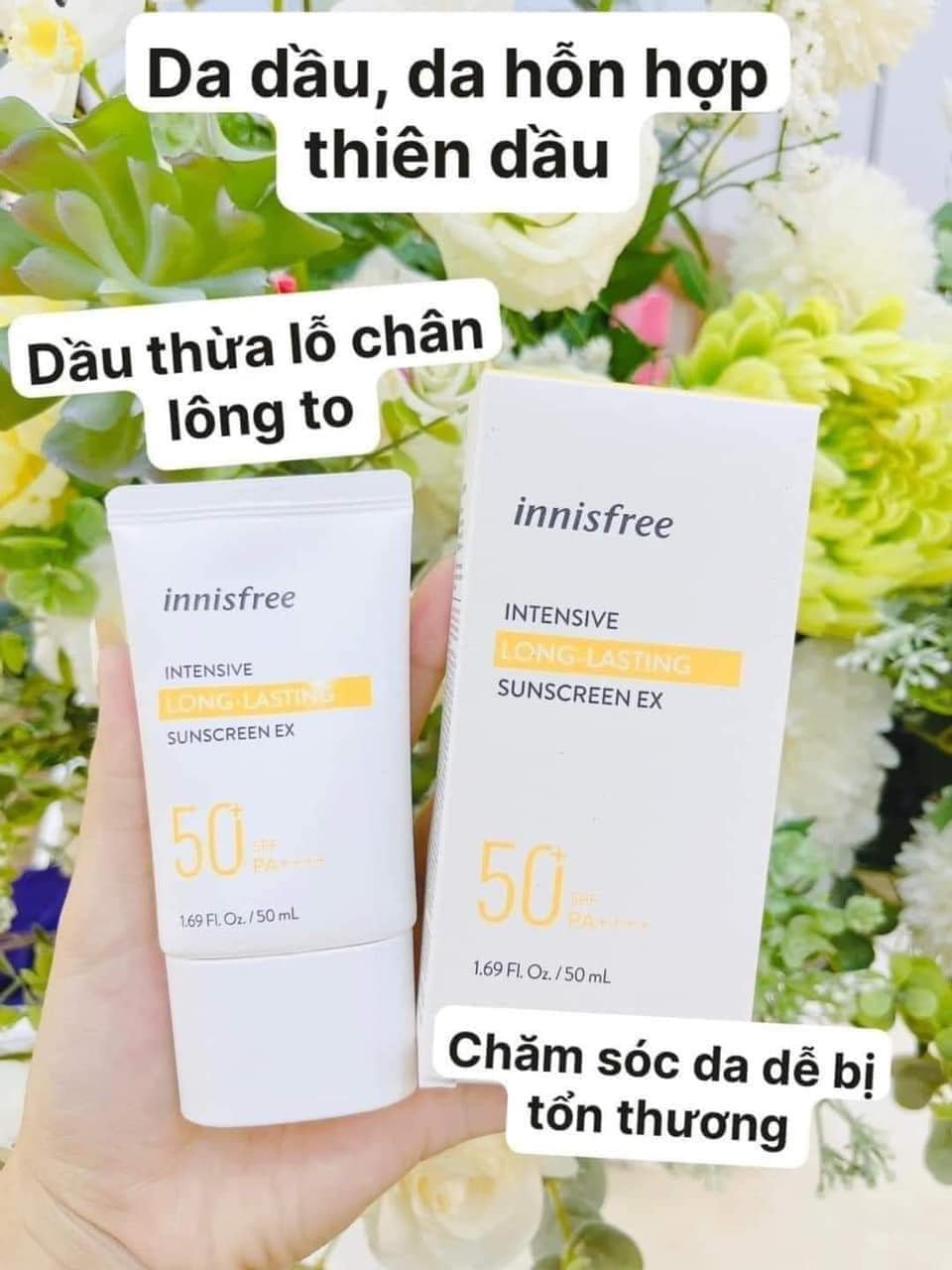Kem chống nắng Innisfree Intensive Long Lasting Sunscreen 3