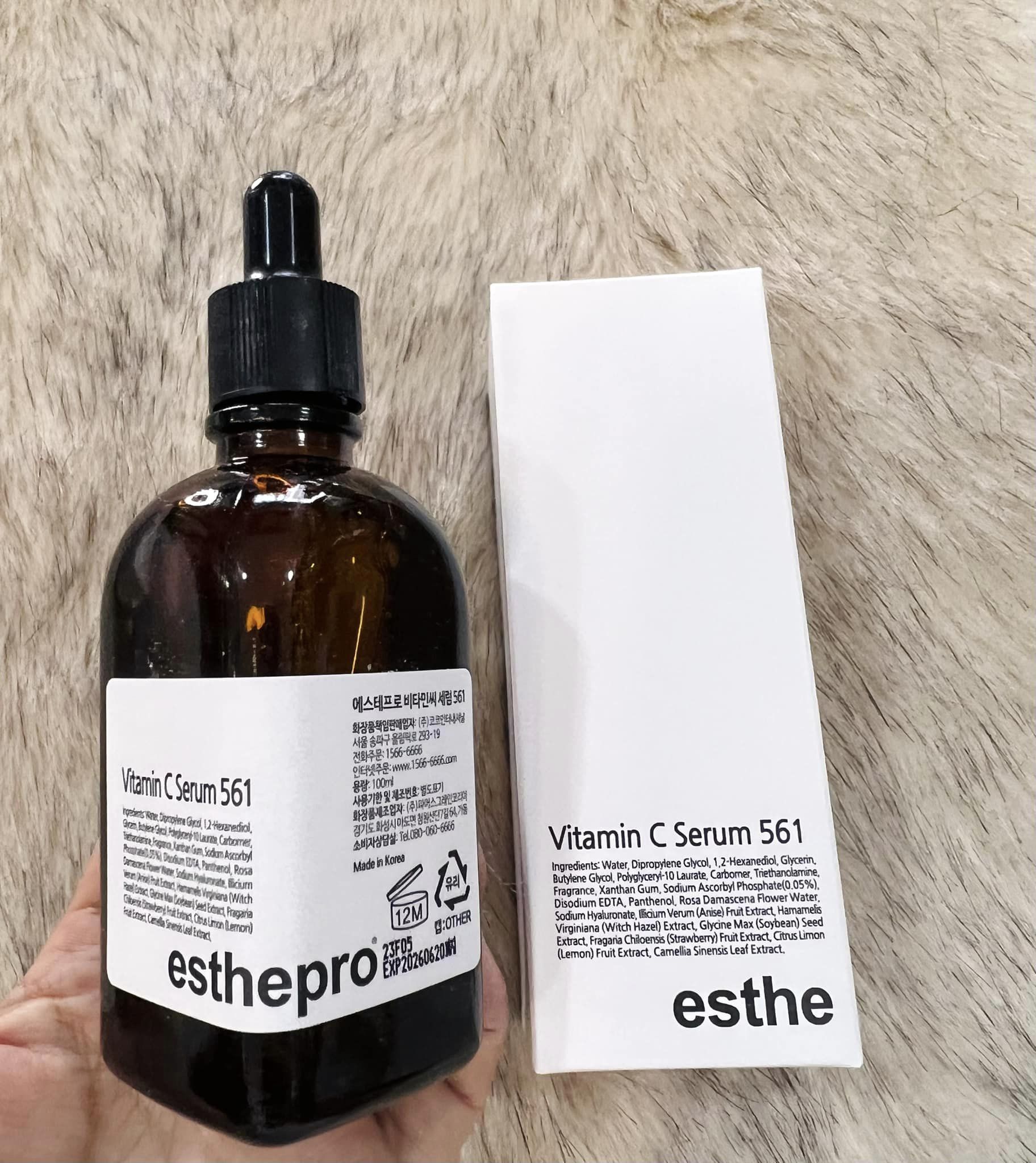 Serum Trắng Sáng Da Chống Lão Hóa Esthemax Vitamin C Serum 561 Hàn Quốc 1
