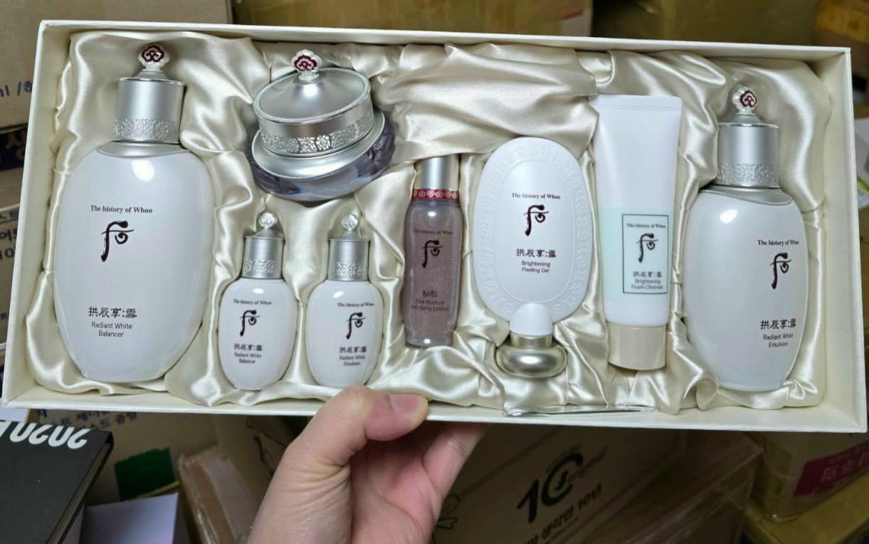 Set Dưỡng Trắng Da Trị Nám WHOO Radiant Whitening Special Mẫu Mới Nhất 1