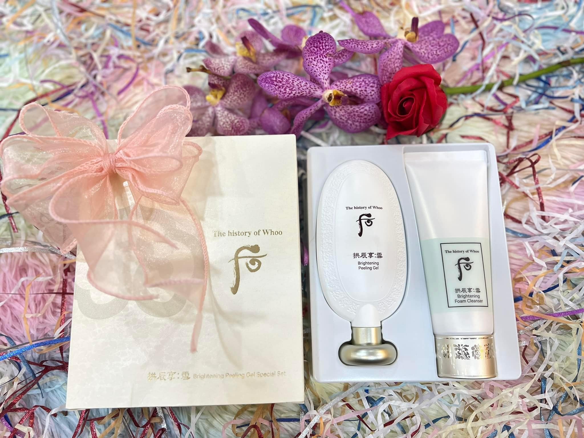 Set Tẩy Da Chết WHOO Brightening Peeling Gel Special 3
