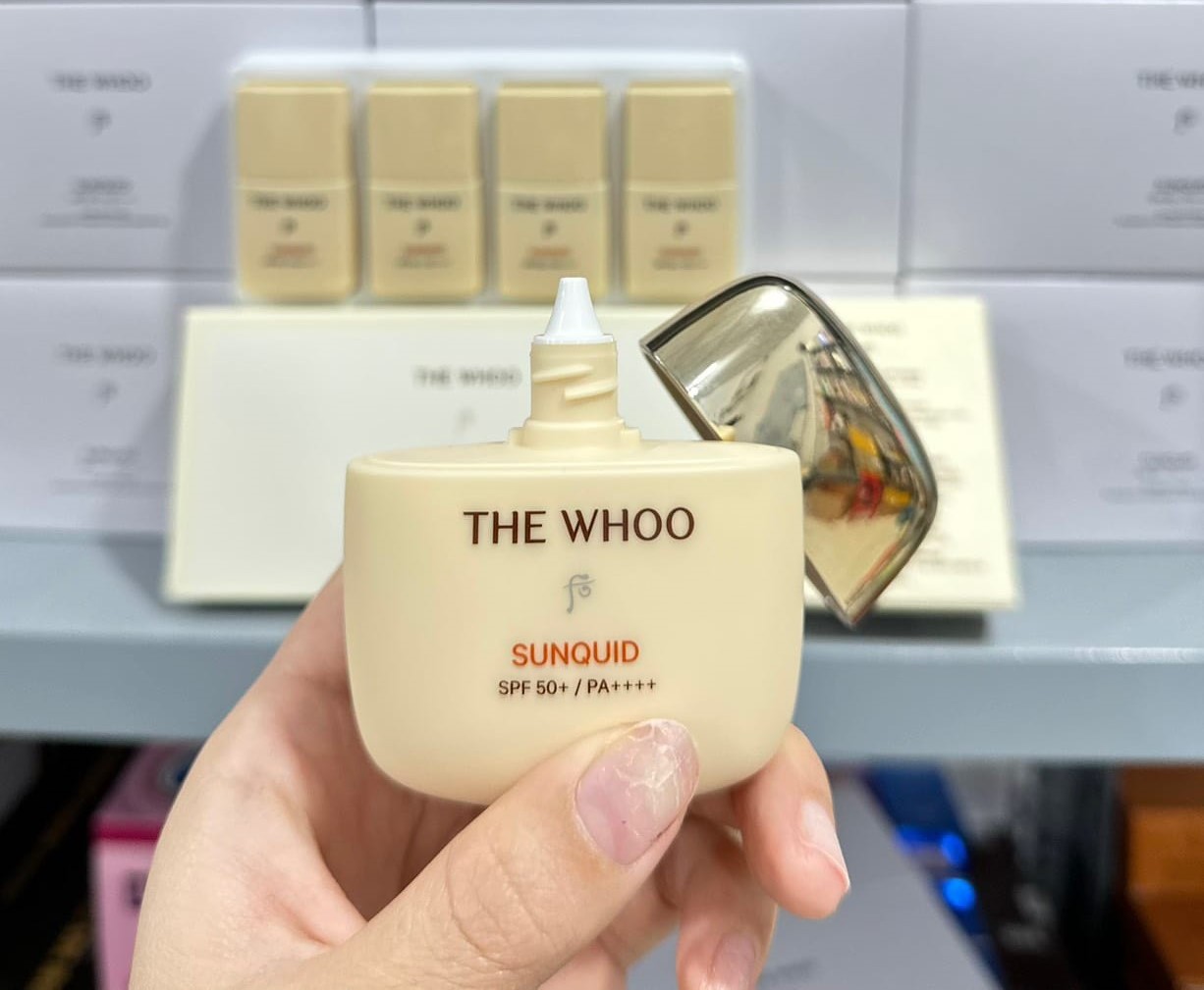 Sét Kem Chống Nắng WHOO SUNQUIT 1