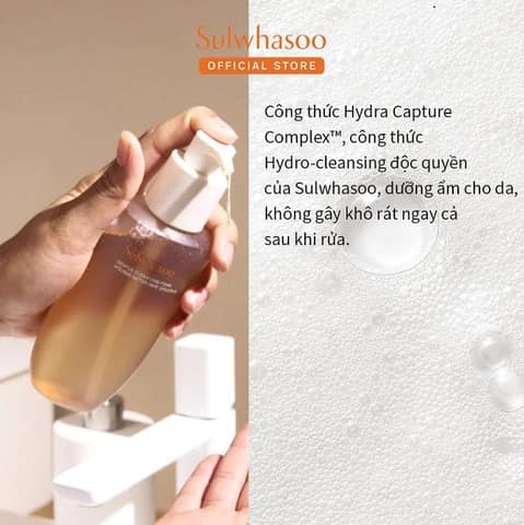 Sữa Rửa Mặt Dịu Nhẹ Sulwhasoo Gentle Cleansing Foam 2