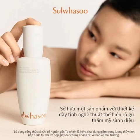Tinh Chất Kích Hoạt Dưỡng Da Đầu Tiên Kích Hoạt Da Căng Mướt Sulwhasoo First Care Activating Serum 2