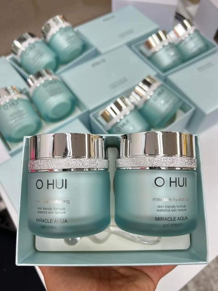 Tách Set Kem Dưỡng OHUI Miracle Aqua Gel Cream 3