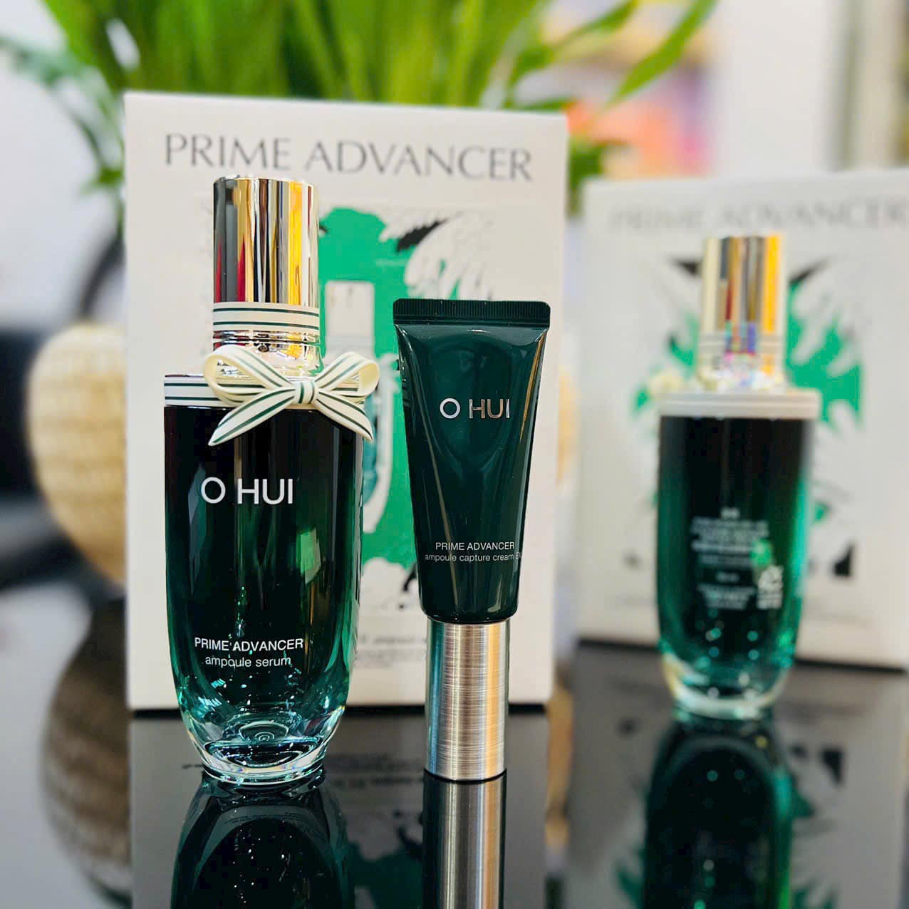 Bộ Tinh Chất Chống Lõa Hóa OHUI Prime Advancer Ampoule Serum Special Set 1