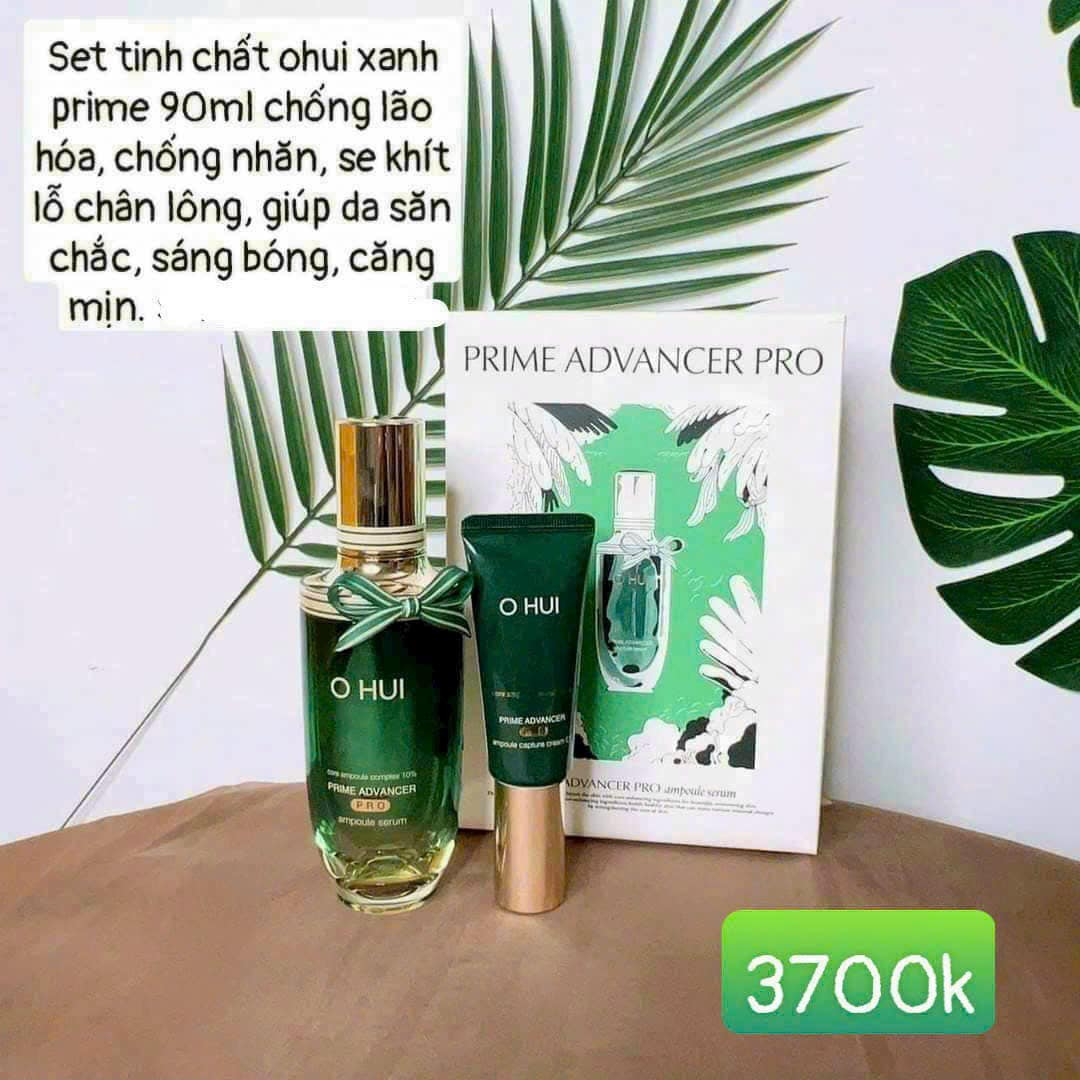 Bộ Tinh Chất Chống Lõa Hóa OHUI Prime Advancer Ampoule Serum Special Set 2