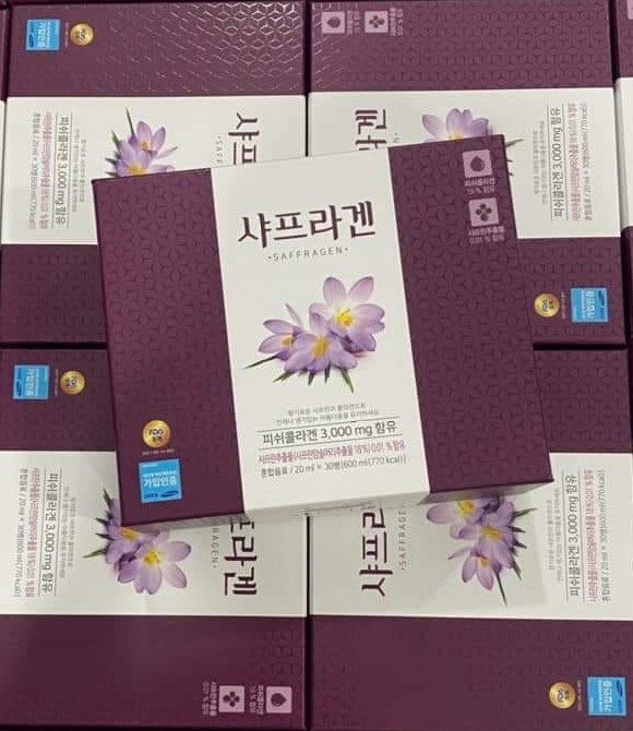 COLLAGEN NHỤY HOA NGHỆ TÂY COLAGEN SAFFON KOREA 1