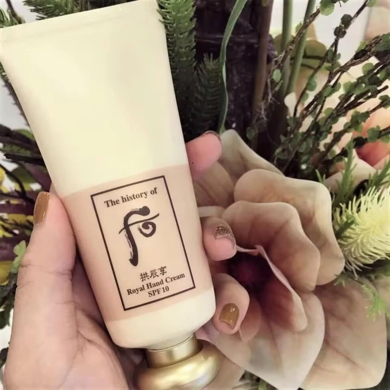 KEM DƯỠNG DA TAY Whoo Royal Hand Cream SPF10 2