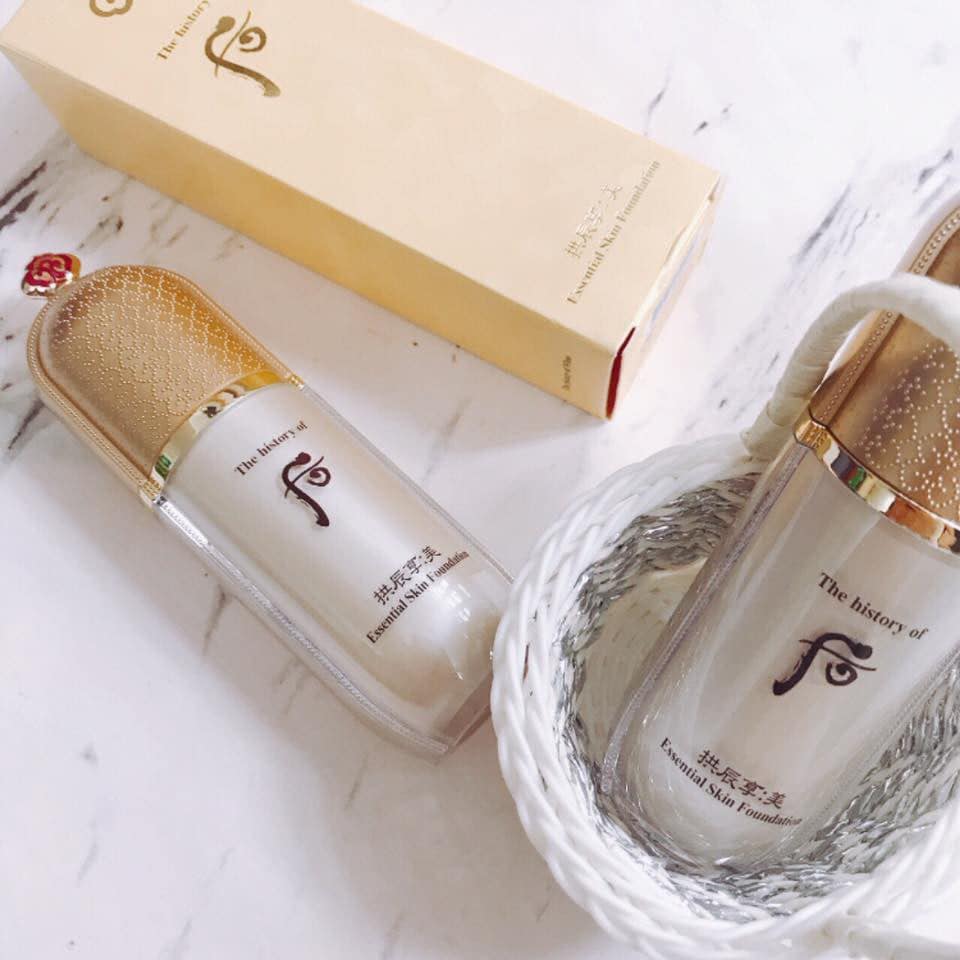 Kem Nền Whoo Vàng Cao Cấp Whoo Mi Essential Foundation 3