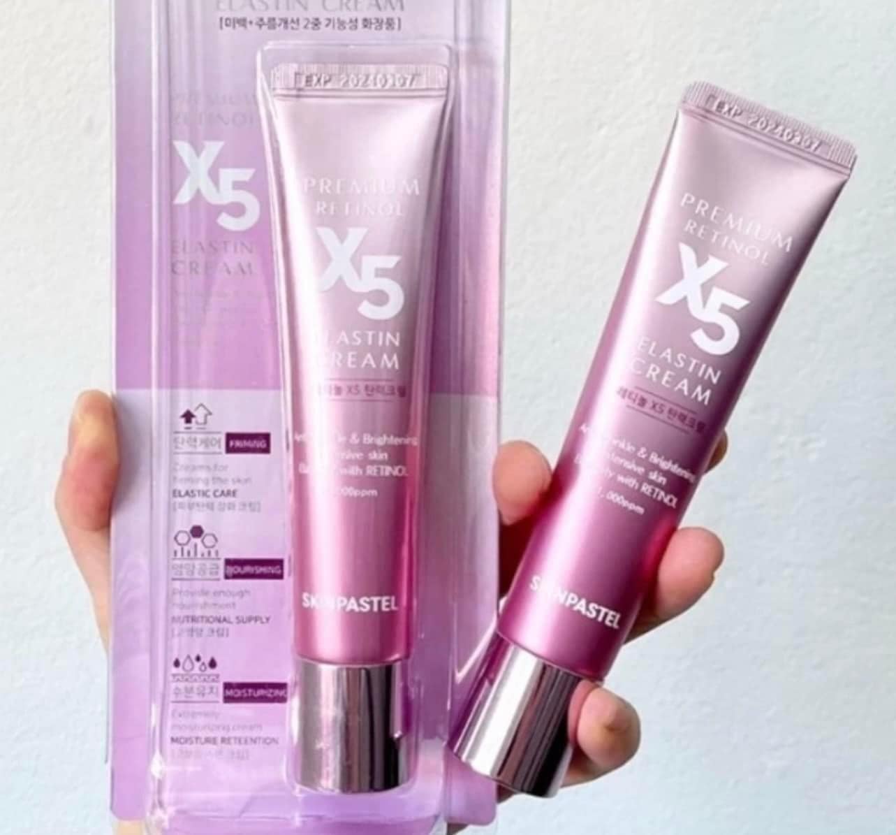 Kem RETINOL X5 ELASTIN CREAM SKINPASTEL 1