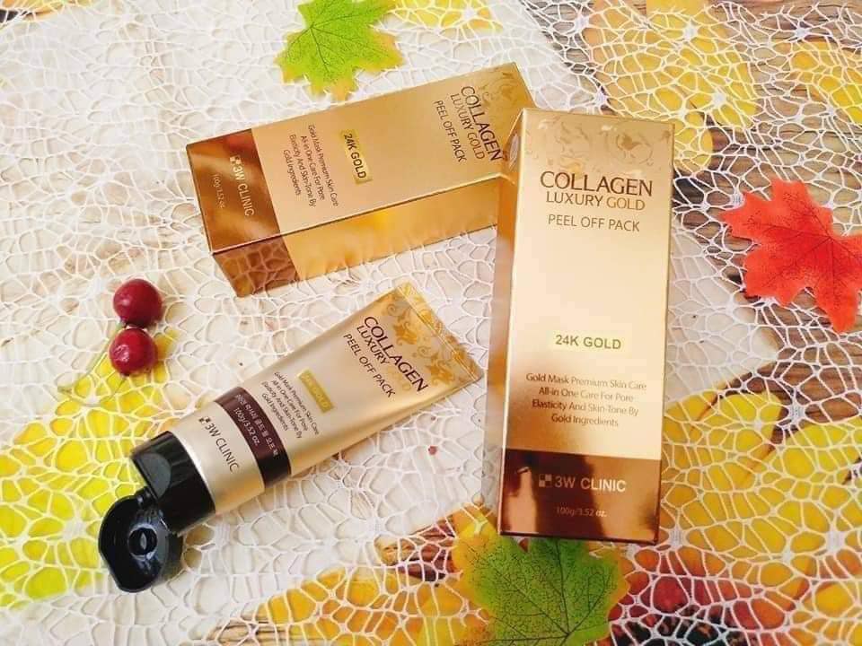 MẶT NẠ COLLAGEN VÀNG 24K 3W CLINIC 1