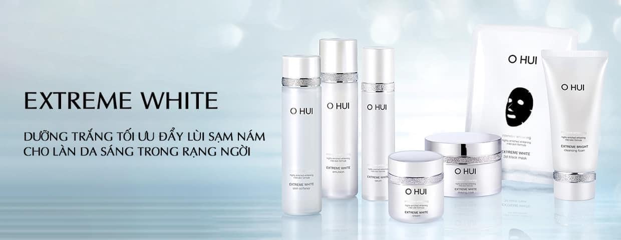 Nước hoa hồng dưỡng trắng da Ohui Extreme White Skin Softener 2
