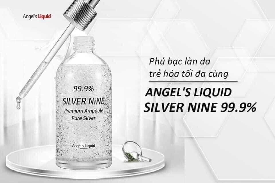 SERUM TINH CHẤT BẠC 99.9 SILVER NINE PREMIUM AMPOULE PURE SILVER 1