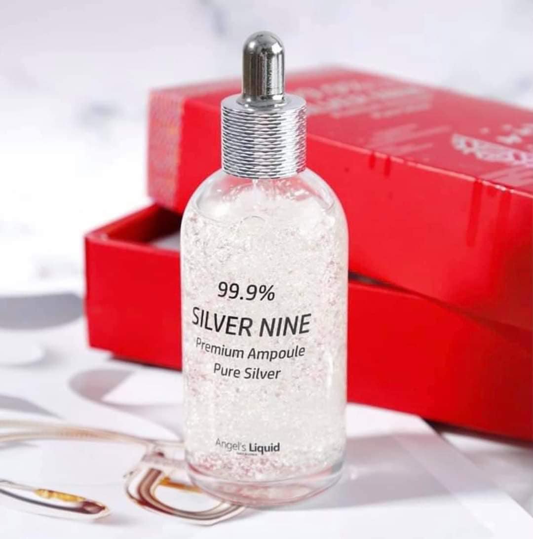 SERUM TINH CHẤT BẠC 99.9 SILVER NINE PREMIUM AMPOULE PURE SILVER 4