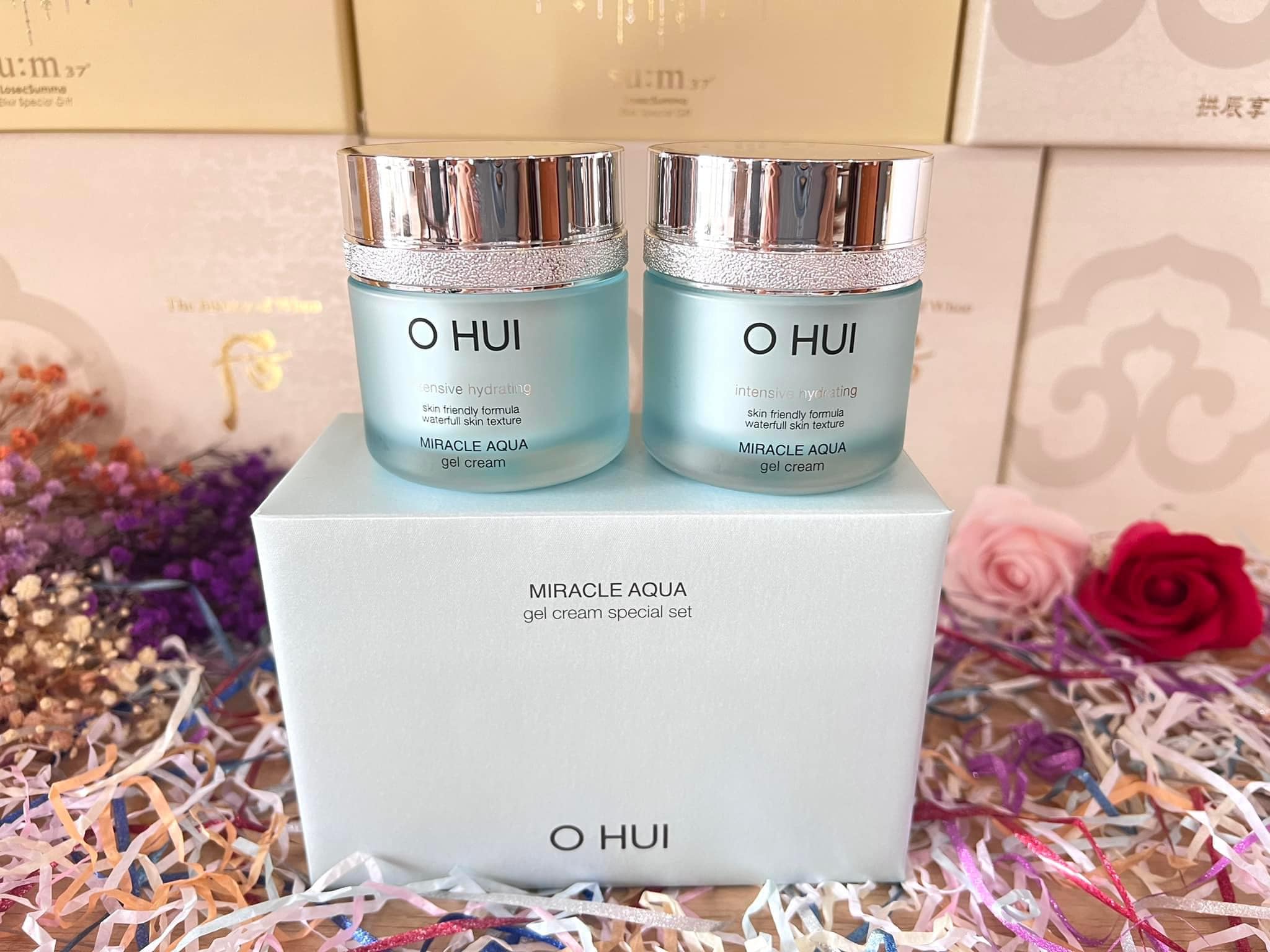 SET KEM DƯỠNG DA OHUI MIRACLE AQUA 2