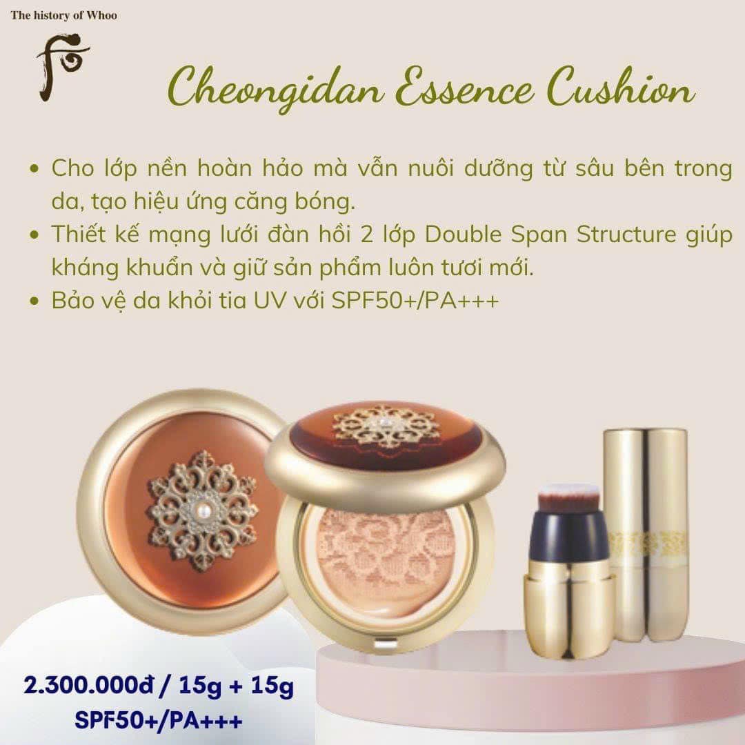SET PHẤN NƯỚC WHOO TÁI SINH CAO CẤP 2
