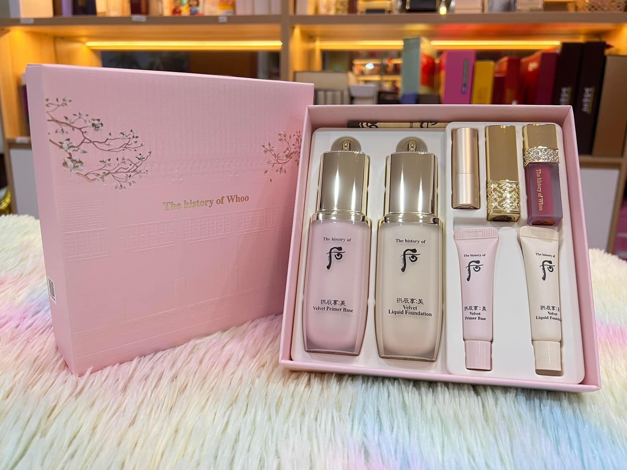 Set Kem Nền Kem Lót Whoo Velvet MAKE UP 1