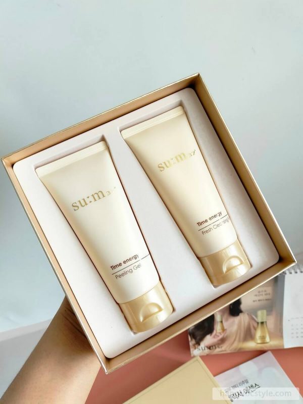 Set Tẩy Da Chết Sum37 Time Energy Peeling Gel Set Special 3