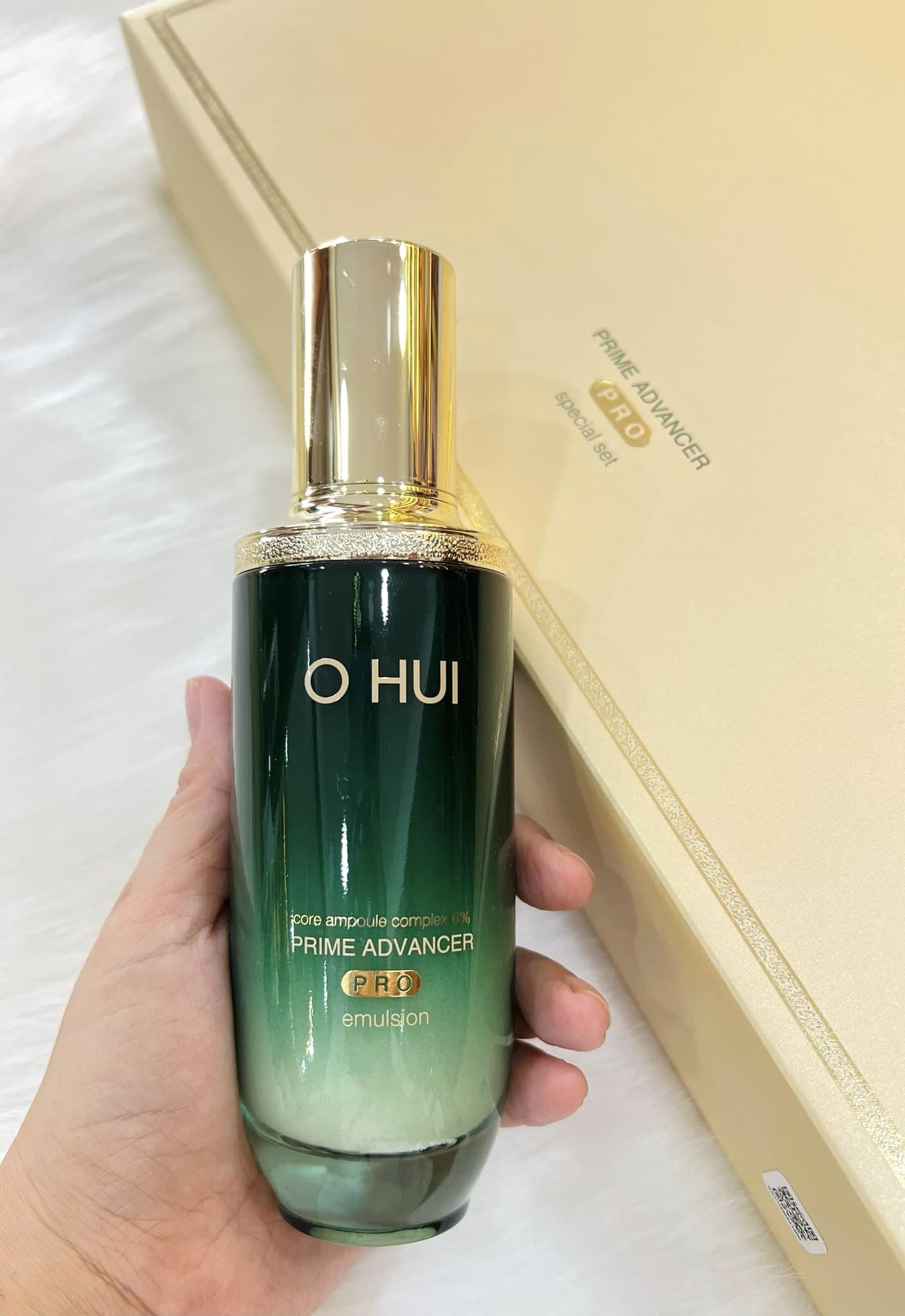 Sữa Dưỡng Ohui Xanh OHUI Prime Advancer Emulsion Dung tích 130ml 2