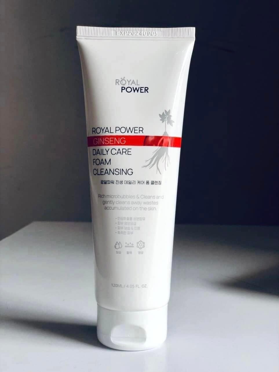 Sữa Rửa Mặt Hồng Sâm ROYAL POWER 1