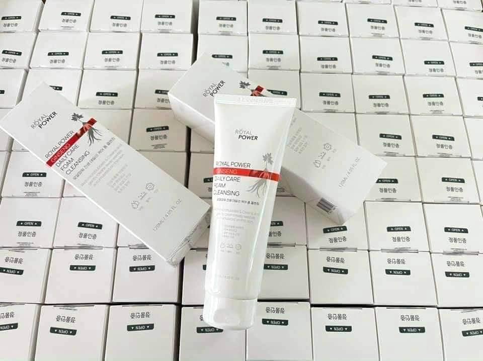 Sữa Rửa Mặt Hồng Sâm ROYAL POWER 2
