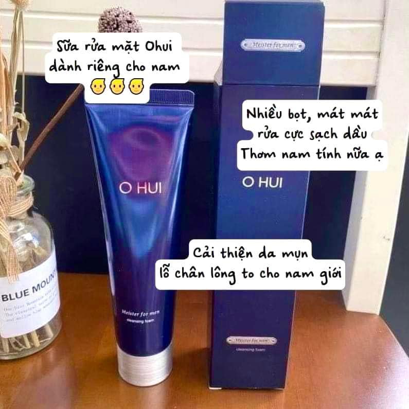 Sữa Rửa Mặt Ohui Cho Nam Ohui Foam For Men 1