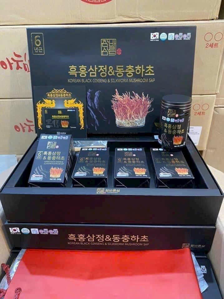 CAO HẮC SÂM ĐÔNG TRÙNG HẠ THẢO HÀN QUỐC 1