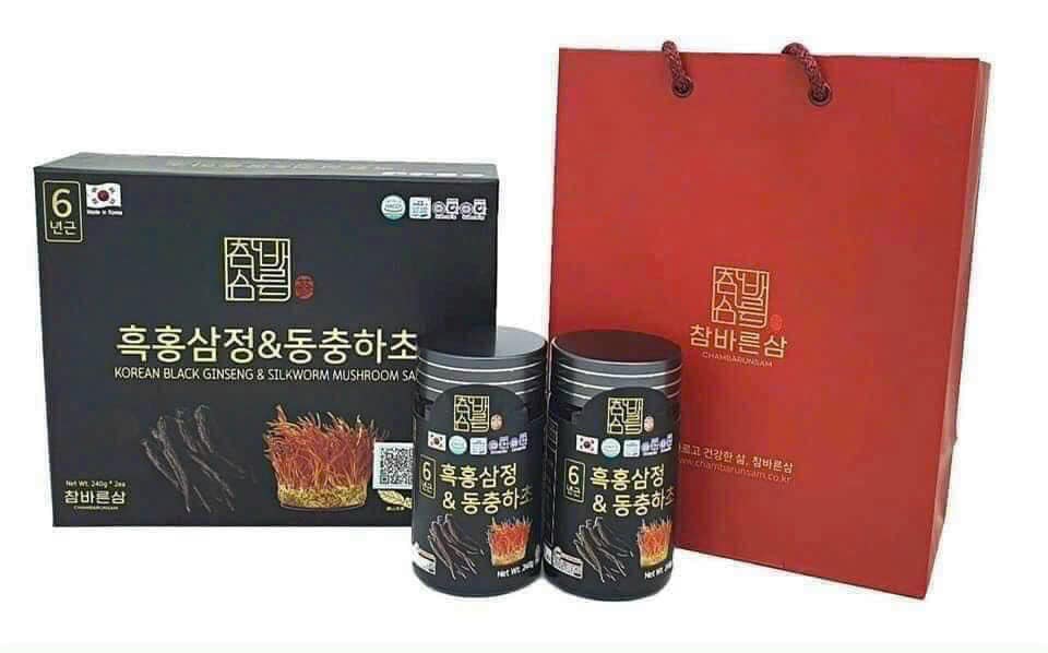 CAO HẮC SÂM ĐÔNG TRÙNG HẠ THẢO HÀN QUỐC 2