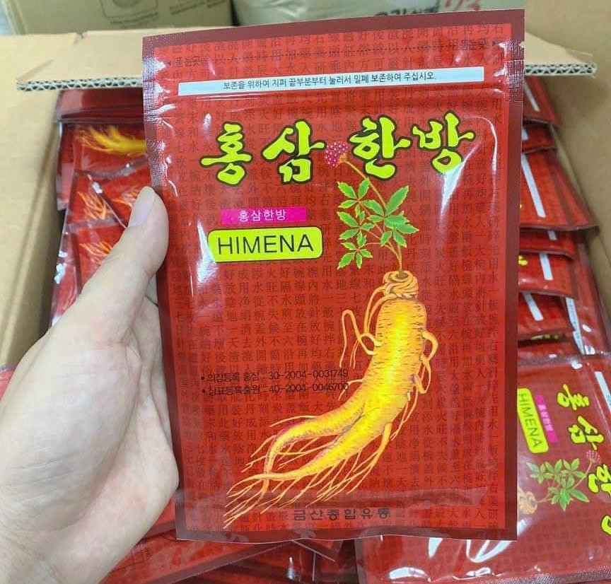 Cao dán Hồng Sâm Hàn Quốc Himena 1