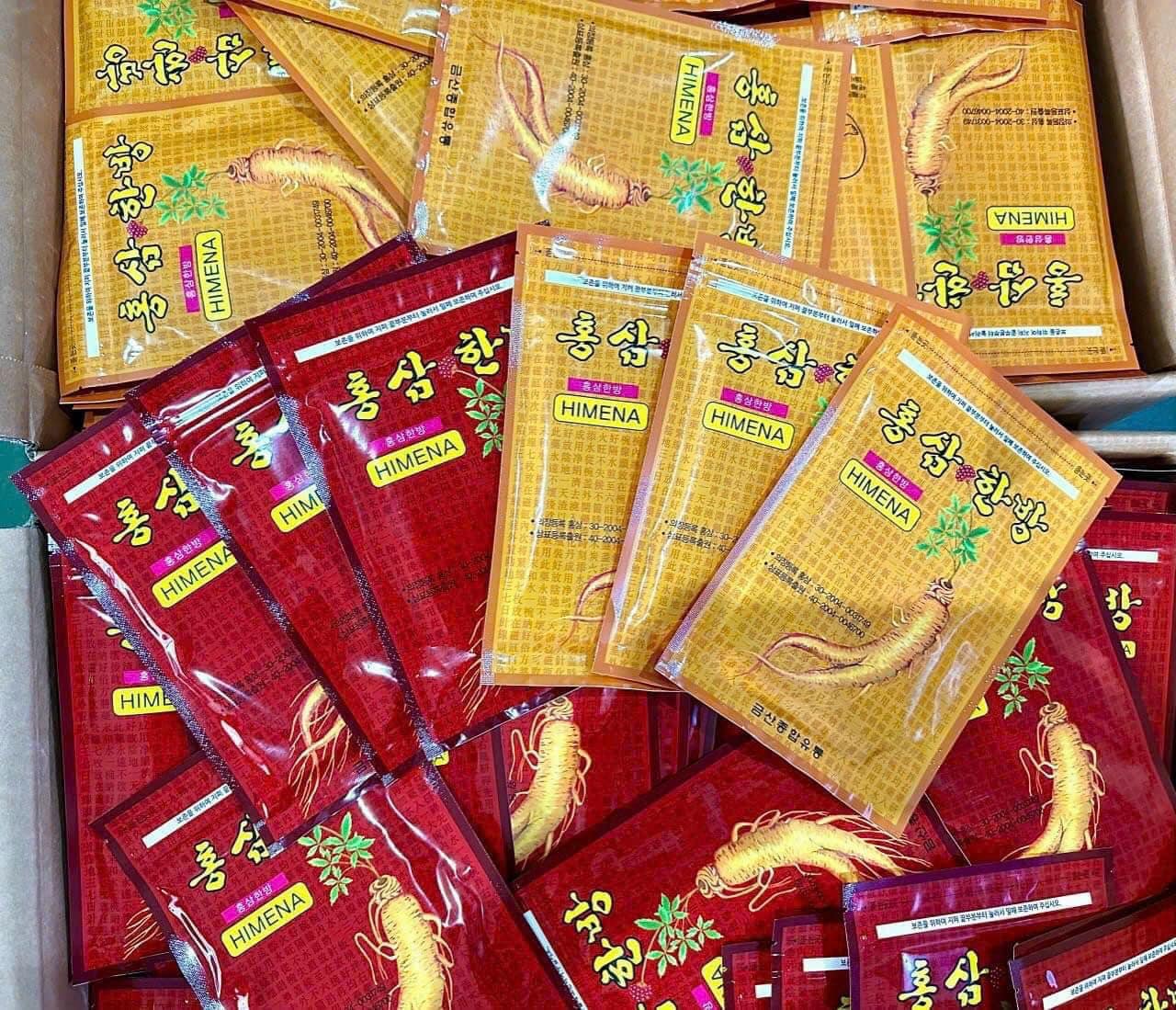 Cao dán Hồng Sâm Hàn Quốc Himena 4