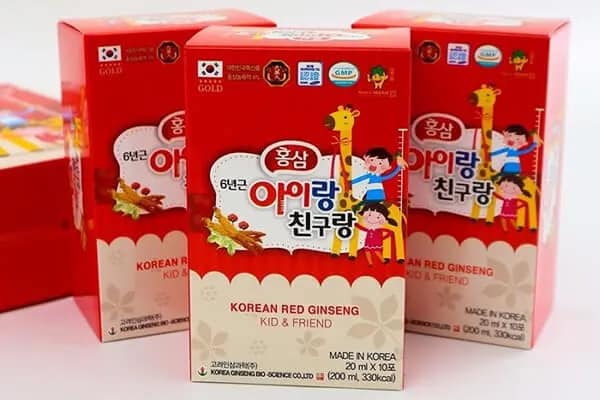 HỒNG SÂM BABY HƯƠU CAO CỔ BIO KID FRIEND 아이랑 친구랑 HÀN QUỐC 2