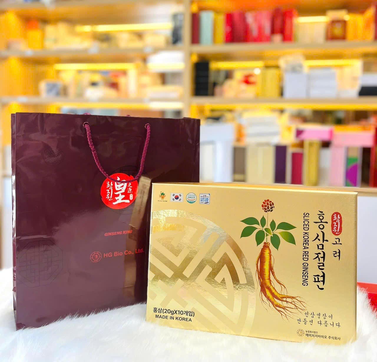 Hồng Sâm Lát Tẩm Mật Ong Ginseng King Honey Liquid Korean Red Ginseng 1