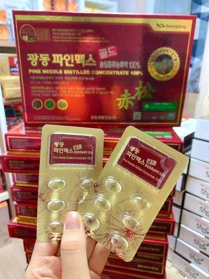 INH DẦU THÔNG ĐỎ KWANGDONG HÀN QUỐC 3