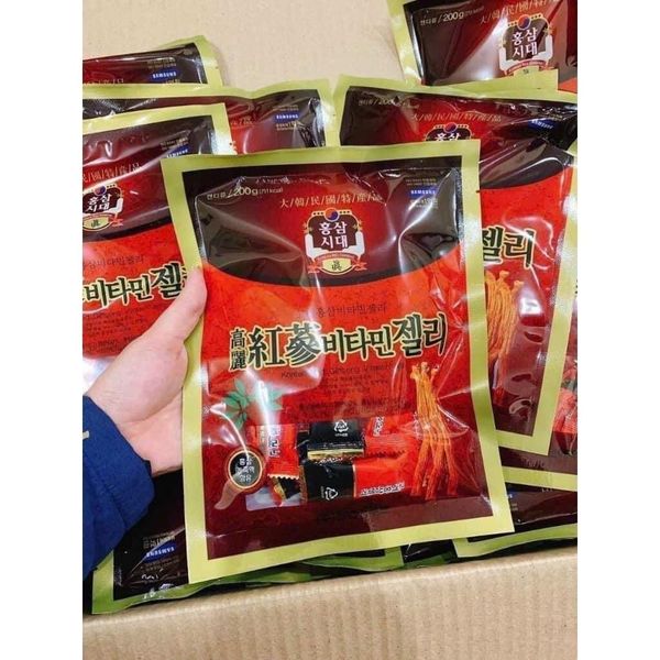 Kẹo Hồng Sâm Dẻo Jelly Korean Red Ginseng Hàn Quốc 1