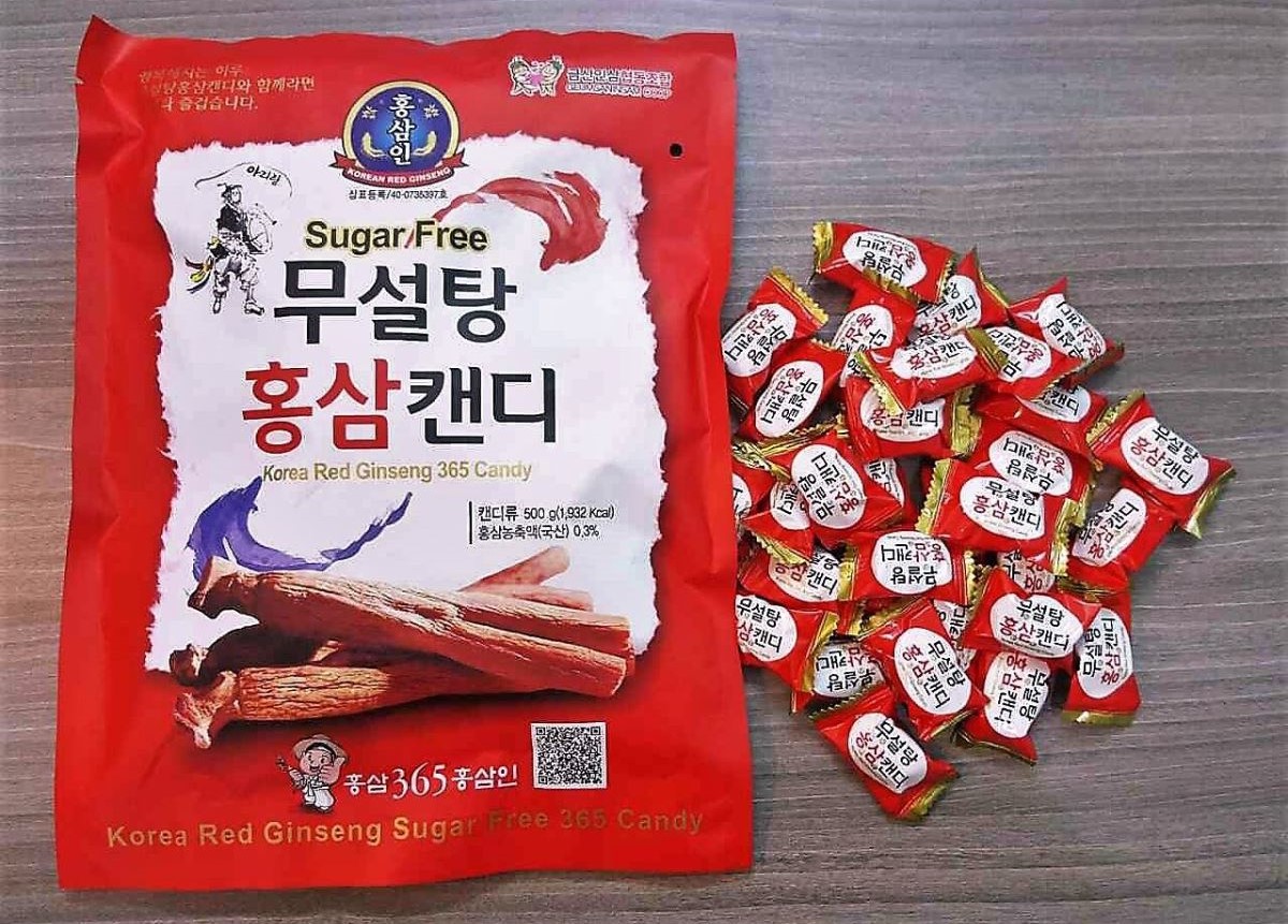 Kẹo Hồng Sâm Không Đường 365 Hàn Quốc 1