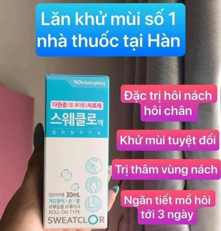 LĂN KHỬ MÙI KWANGDONG TRỊ DỨT ĐIỂM MỌI TRIỆU TRỨNG HÔI NÁCH HÔI CHÂN 3