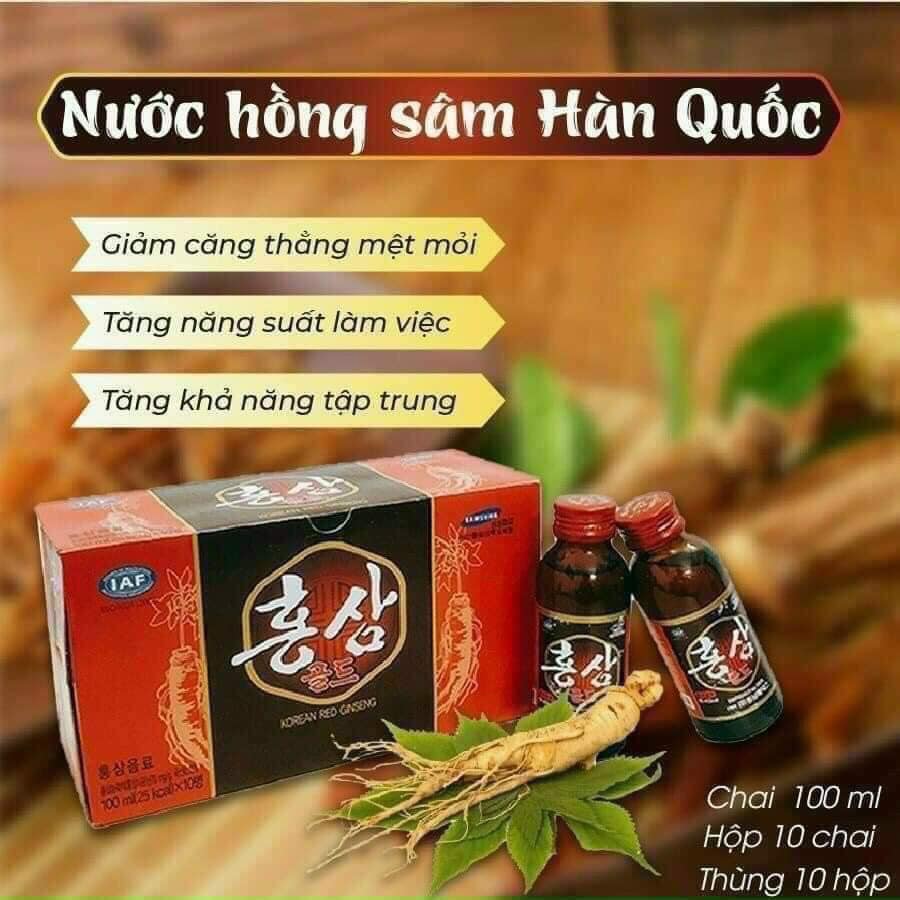 NƯỚC HỒNG SÂM BỒI BỔ SỨC KHỎE 1