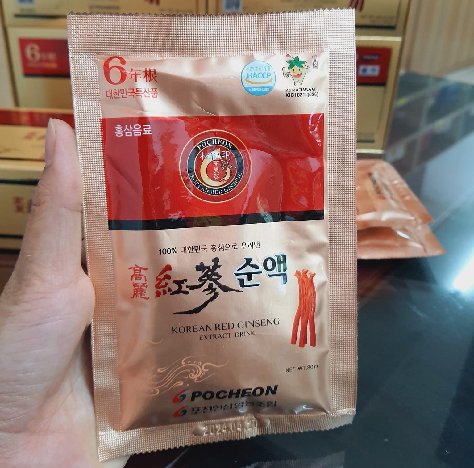 NƯỚC HỒNG SÂM NGUYÊN CHẤT 100 2