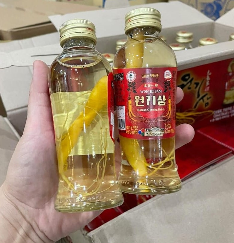NƯỚC HỒNG SÂM NGUYÊN CỦ WON KI SAM KOREA 1