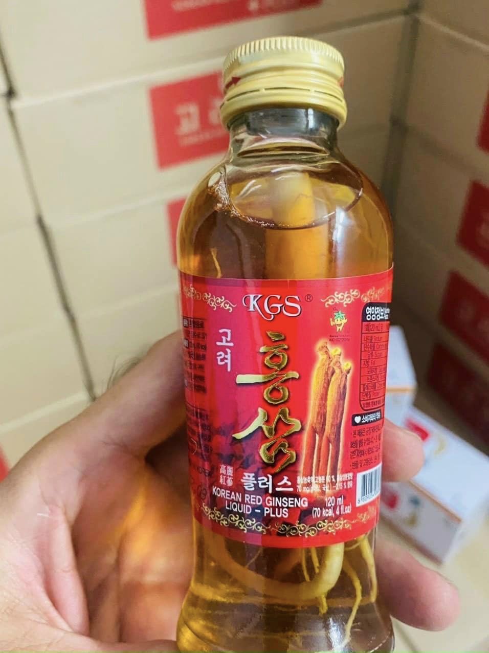 Nước Hồng Sâm Có Củ KGS Cao Cấp 2