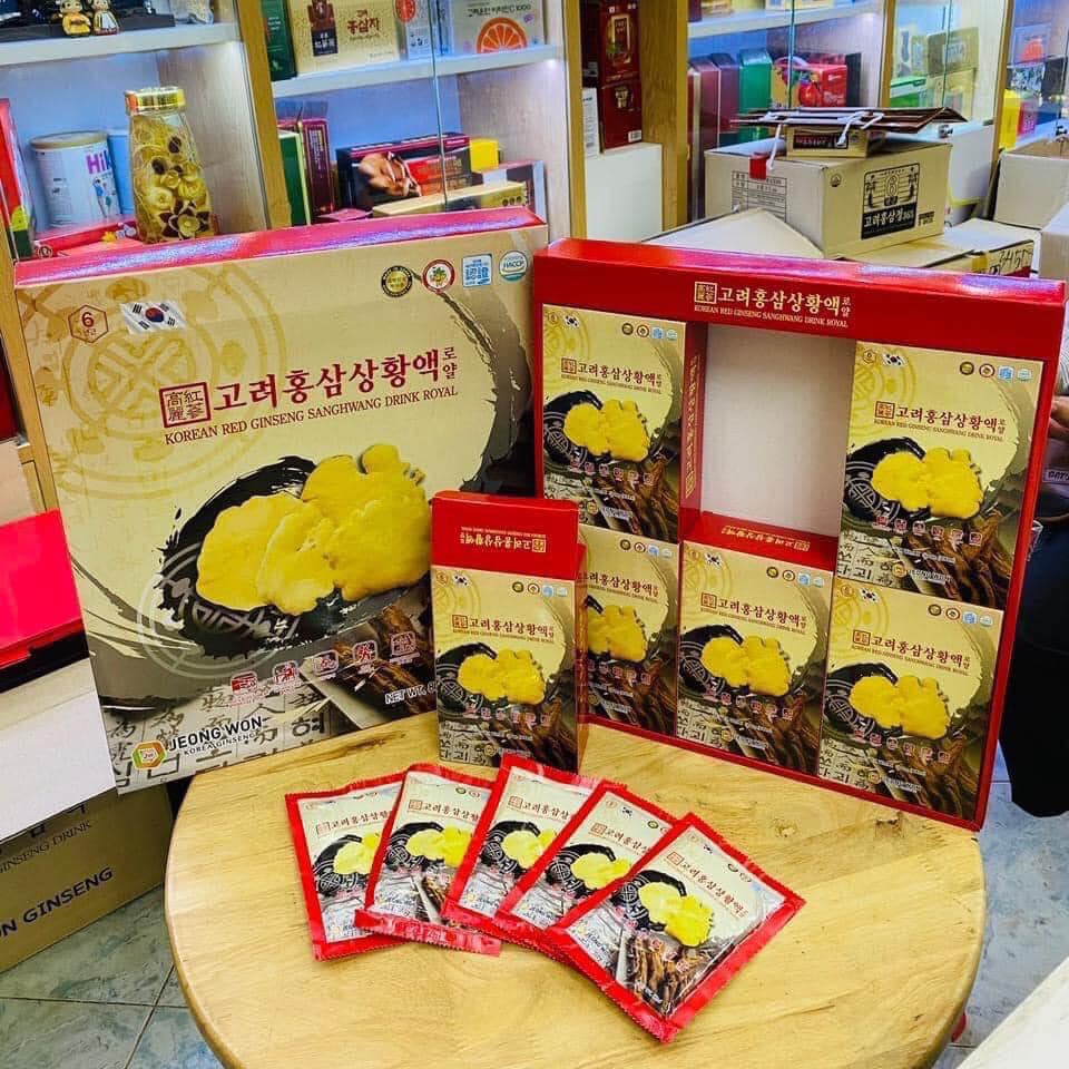 Nước Hồng Sâm Nấm Thượng Hoàng Jeong Won Hàn Quốc 1