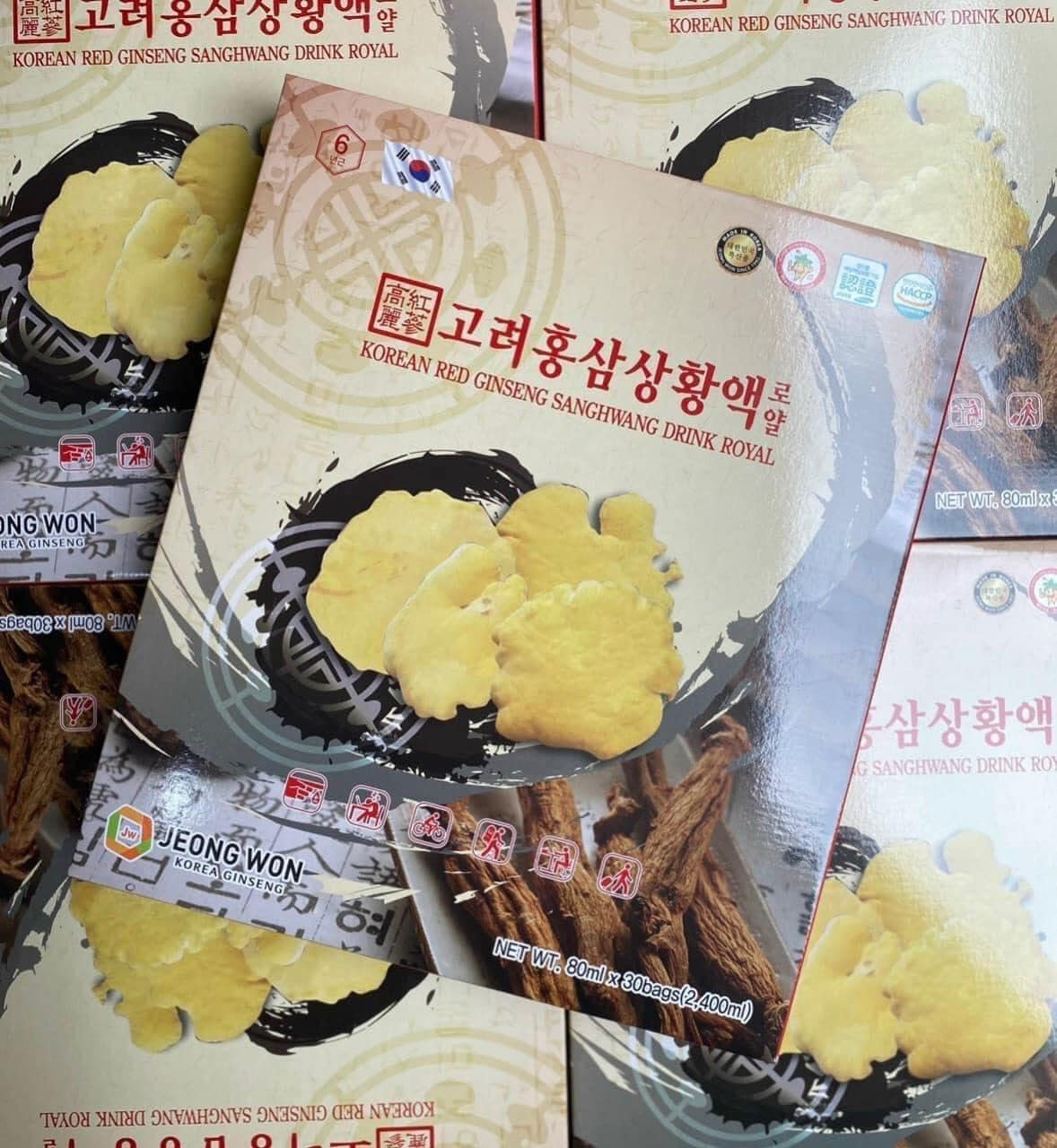 Nước Hồng Sâm Nấm Thượng Hoàng Jeong Won Hàn Quốc 3