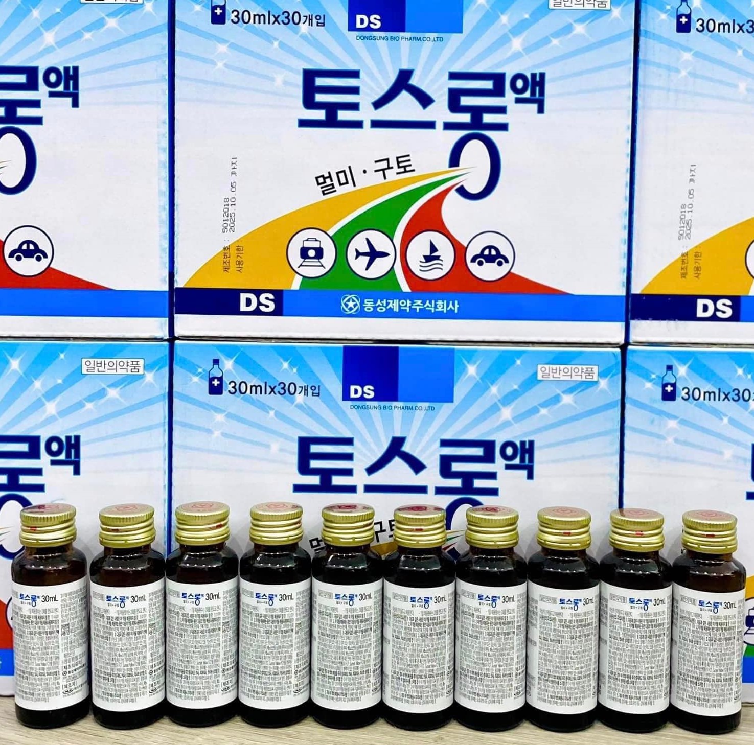 SIRO UỐNG CHỐNG SAY TÀU XE DONGSUNG HÀN QUỐC 2