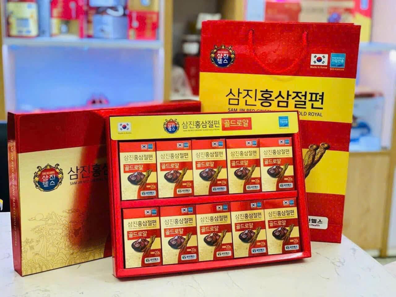 SÂM LÁT TẨM MẬT ONG SAMJIN 1
