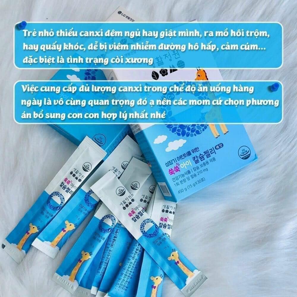 THẠCH CANXI BABY LG TĂNG CHIỀU CAO CHO TRẺ EM 2