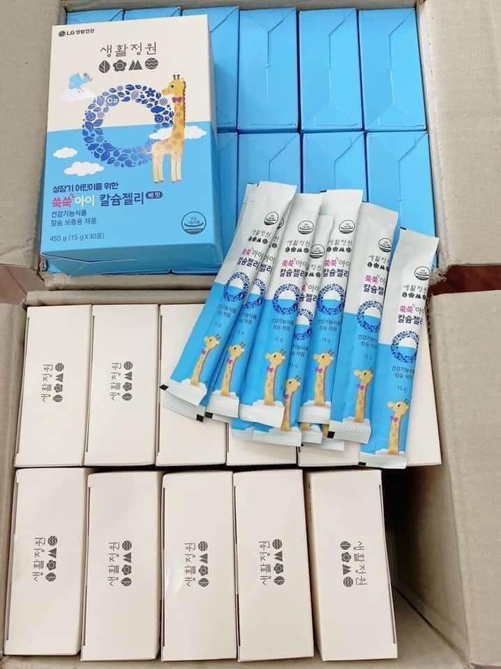 THẠCH CANXI BABY LG TĂNG CHIỀU CAO CHO TRẺ EM 3