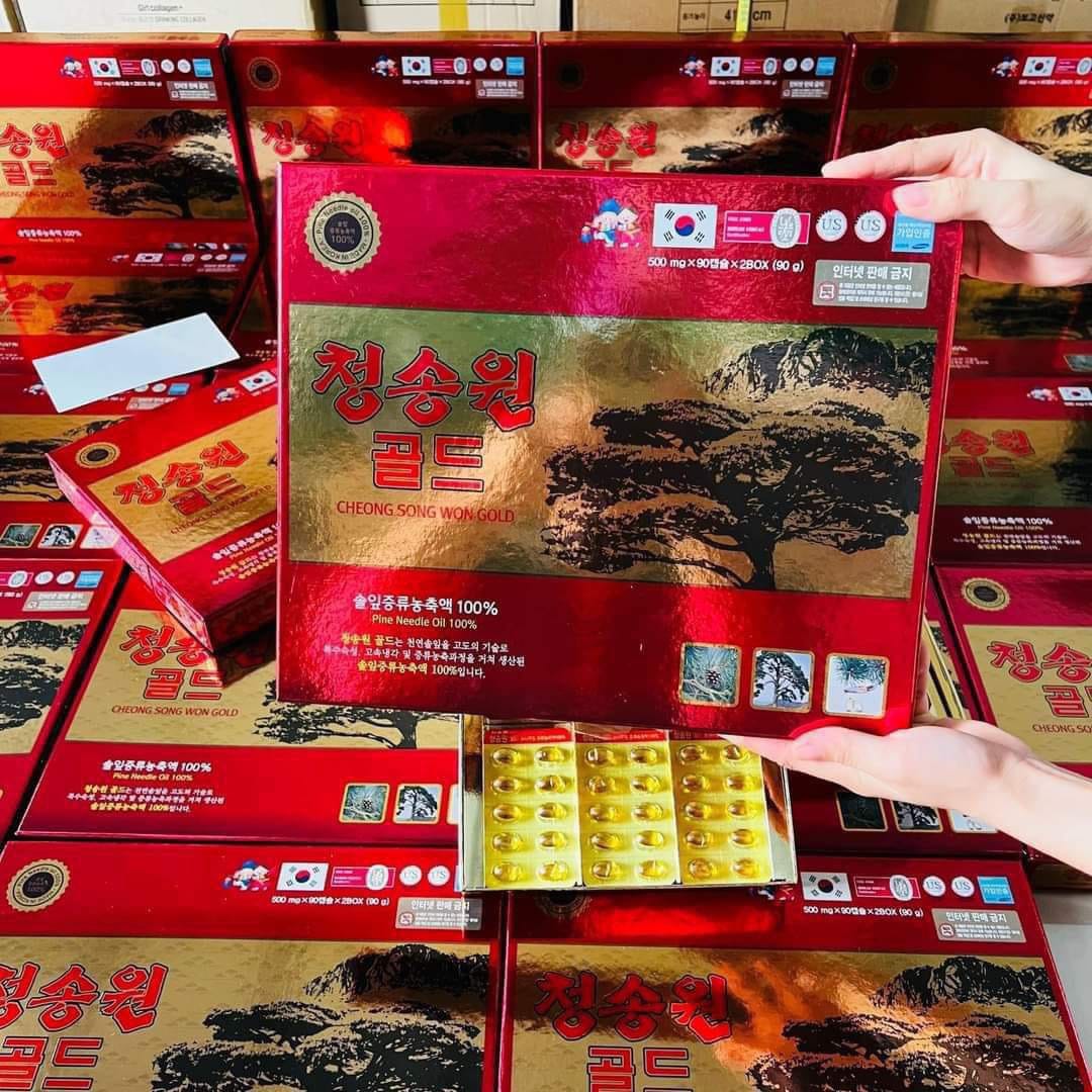 TINH DẦU THÔNG ĐỎ CHEONGSONGWON GOLD 1